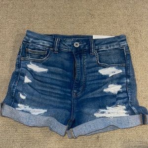 american eagle jean shorts